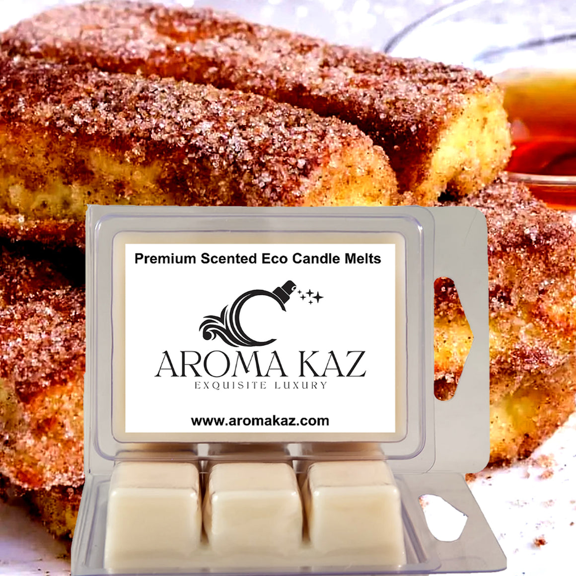 Cinnamon French Toast Soy Wax Melts – Hand-Poured, Plant-Based & Vegan