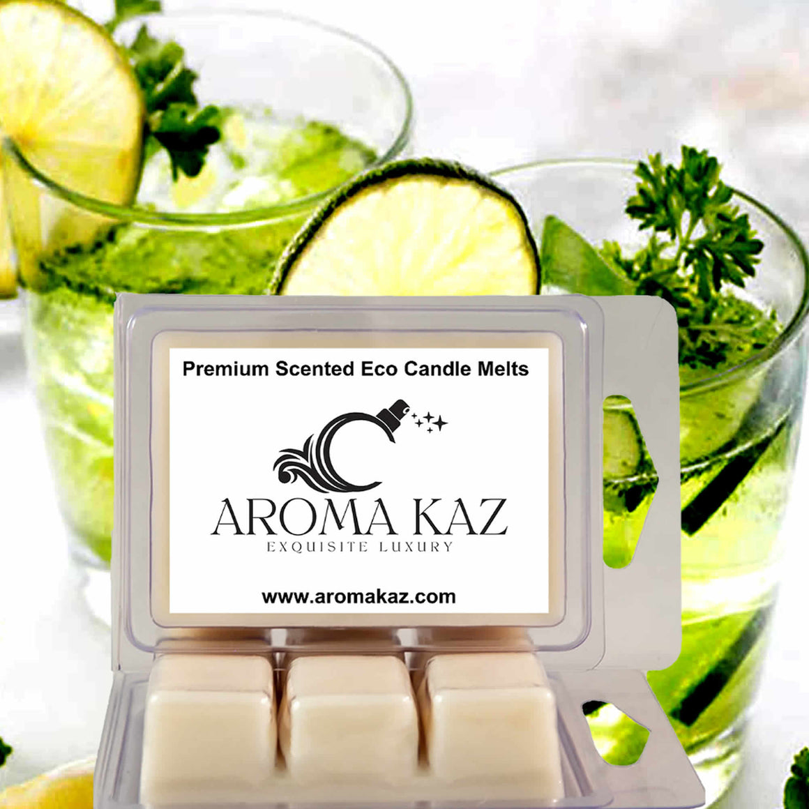 Citrus Cucumber Breeze Soy Wax Melts – Hand-Poured, Plant-Based & Vegan