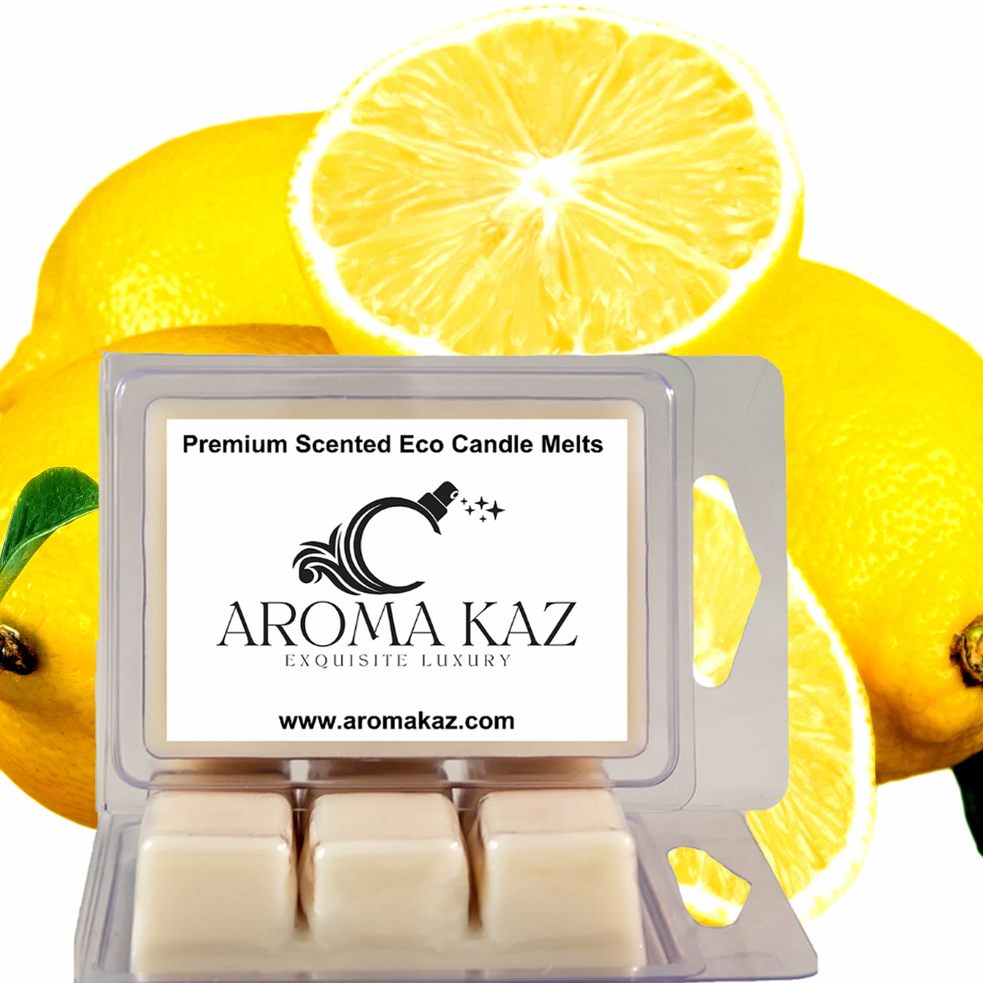 Citrus Lemons Soy Wax Melts – Hand-Poured, Plant-Based & Vegan