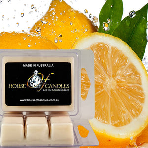 Citrus Lemons Eco Soy Candle Wax Melts Clam Packs