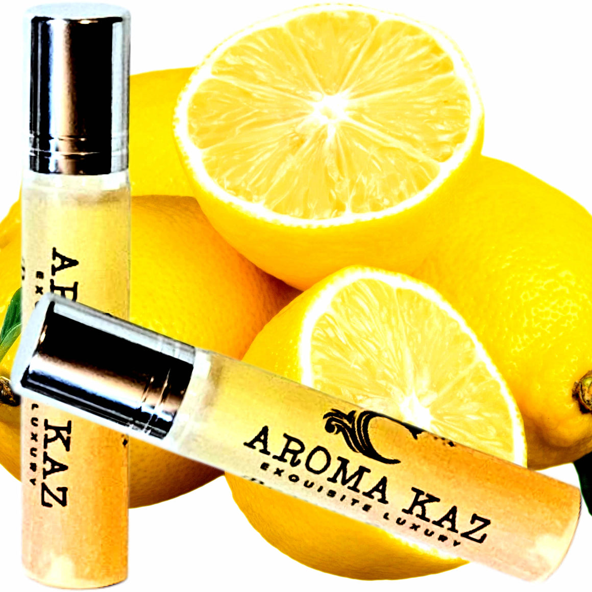 Citrus Lemons Roll-On Perfume Plant-Based Vegan Cruelty Free