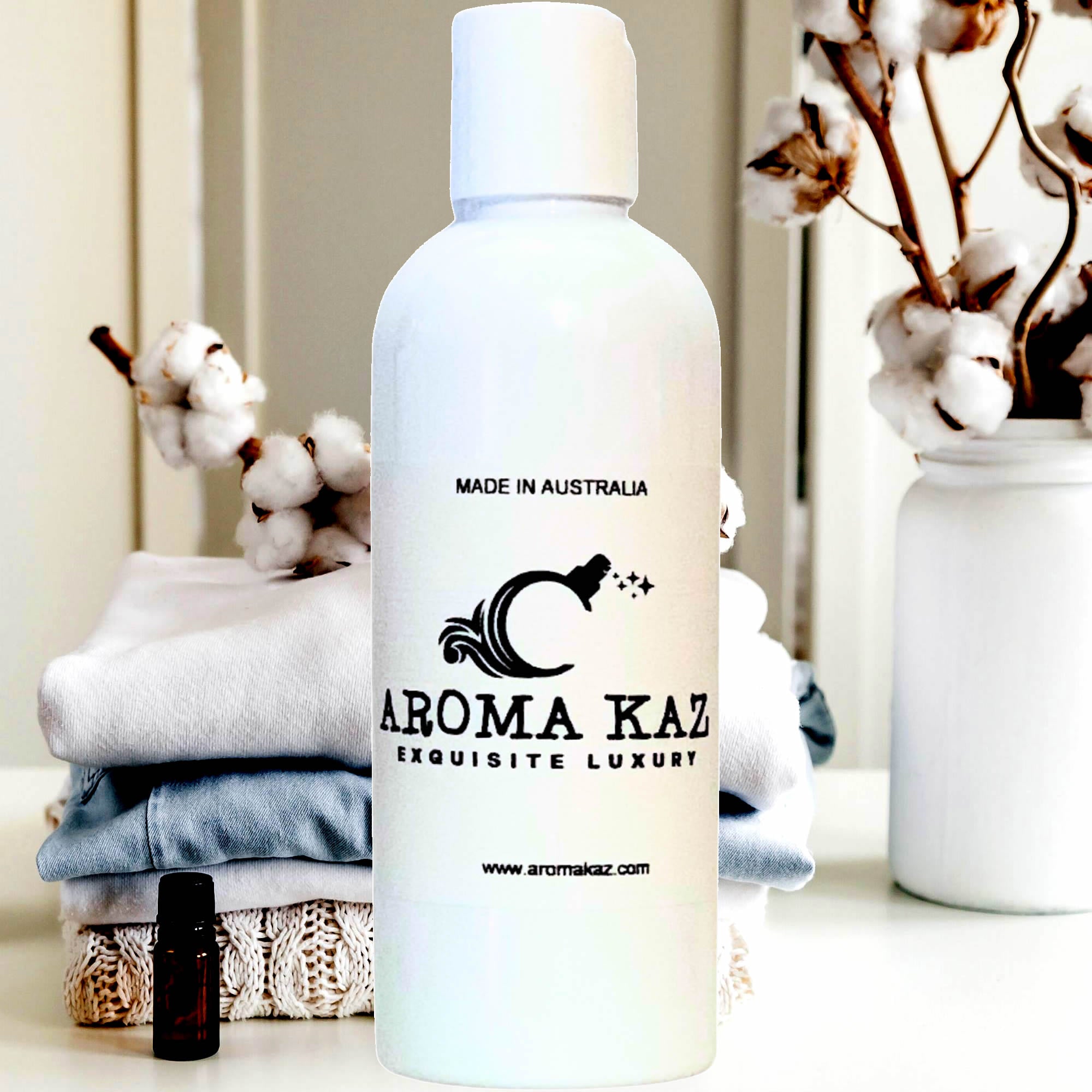 Clean Fresh Linen Body Massage Oil – vegan, cruelty-free soft airy fresh linen fragrance, handmade in Australia.