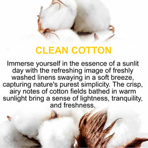 Clean Cotton Body Spray Mist - Vegan, Cruelty-Free, Alcohol-Free Perfume