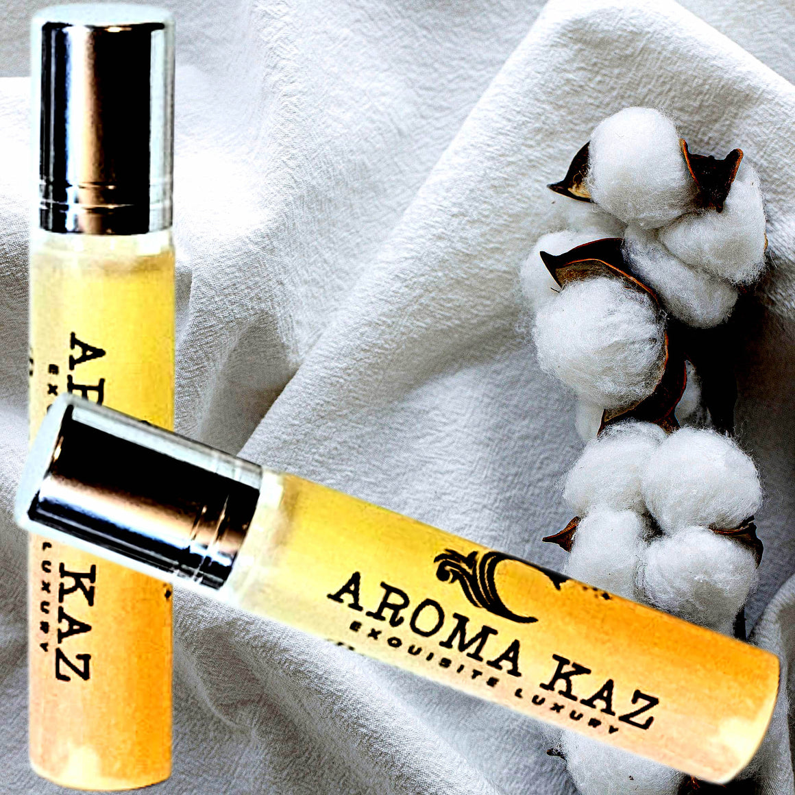 Egyptian Cotton Roll-On Fragrance Plant-Based Vegan Cruelty Free