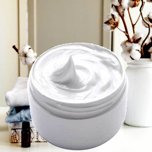 Clean Fresh Linen Hydrating vegan body and hand cream moisturizer. Handmade in Australia, cruelty free, long-lasting fragrance, perfect for all skin types and ideal as a gift for men or women.