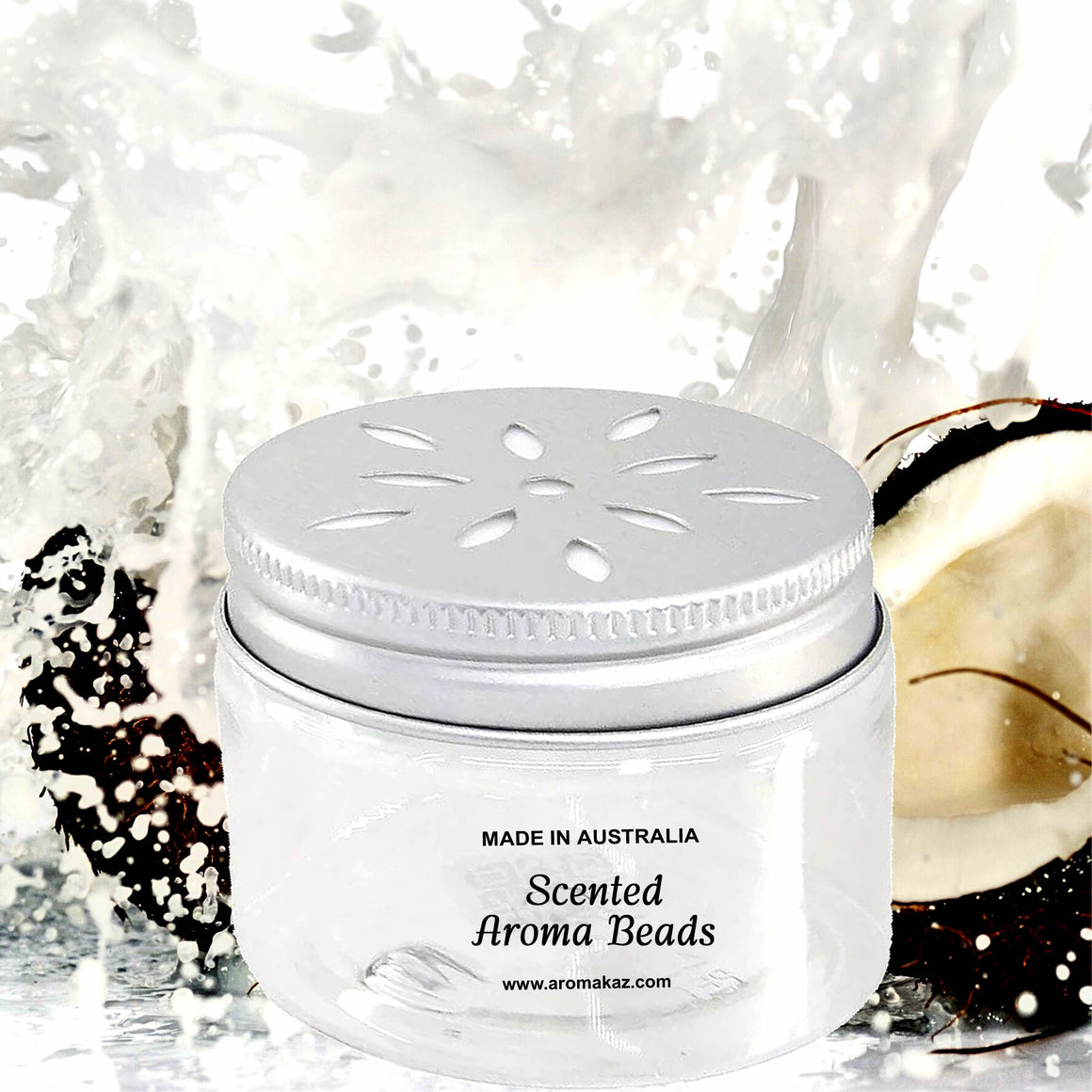 Coconut Cream Air Freshener Aroma Beads - Room, Car, Pantry, Pet Areas, Linen