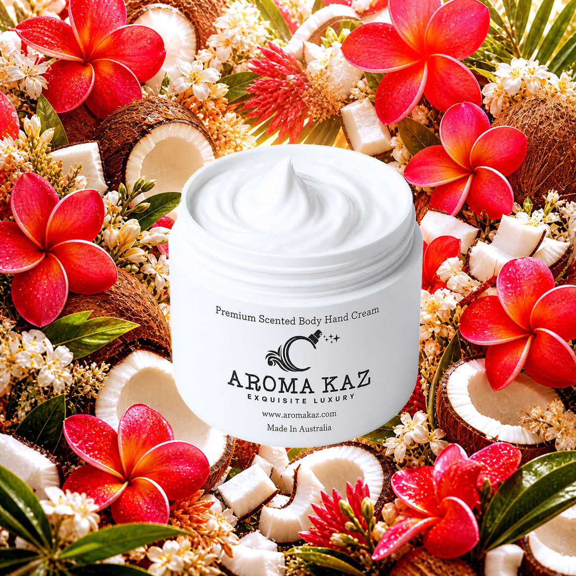Coconut Frangipani Body & Hand Cream