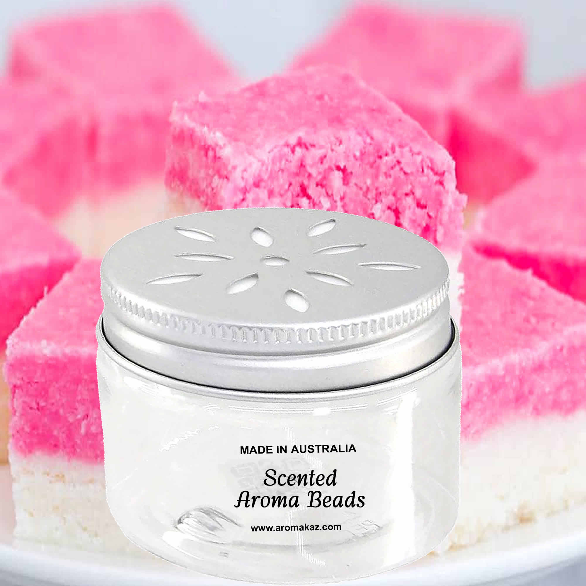 Coconut Ice Air Freshener Aroma Beads - Room, Car, Pantry, Pet Areas, Linen