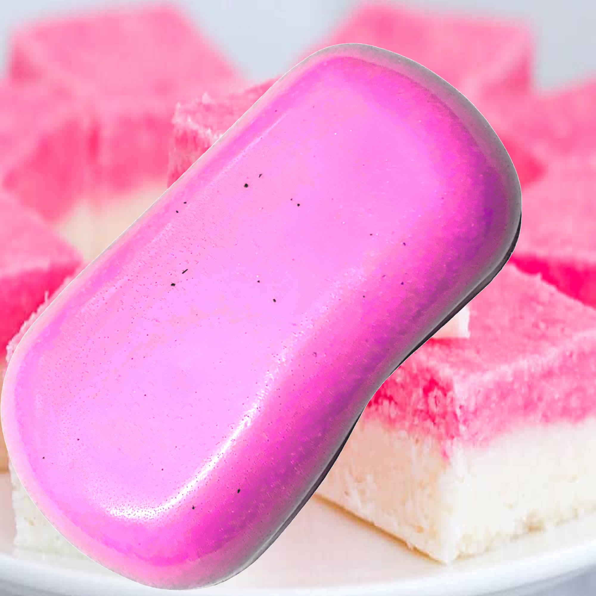 Coconut Ice Vegan Soap Bars Plant-Based Cruelty-Free Handcrafted