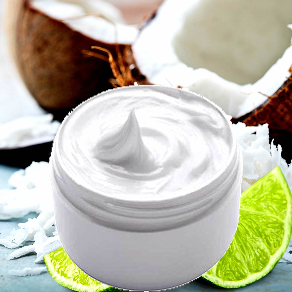 Coconut & Lime Body & Hand Cream Vegan Cruelty-Free Moisturiser