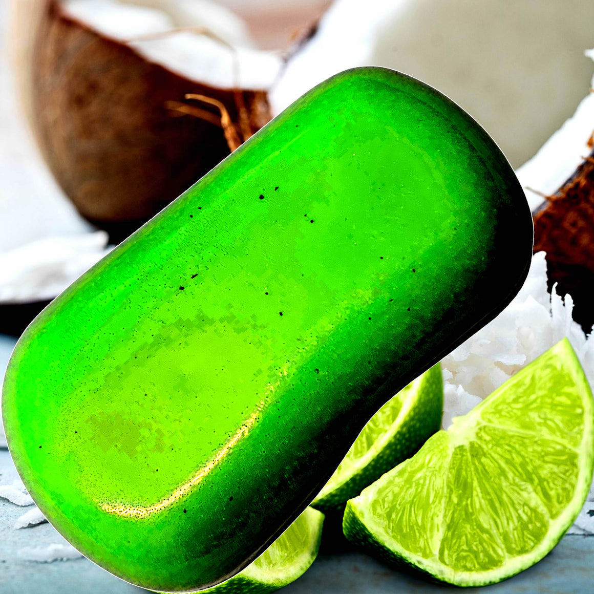 Coconut & Lime Vegan Soap Bars Plant-Based Cruelty-Free Handcrafted