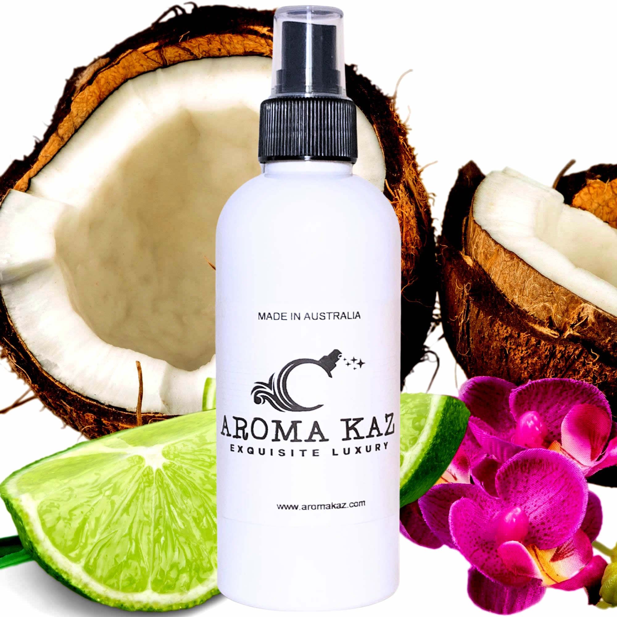 Coconut Lime Verbena Room/Linen Spray Plant-Based Vegan Cruelty-Free Pet Safe