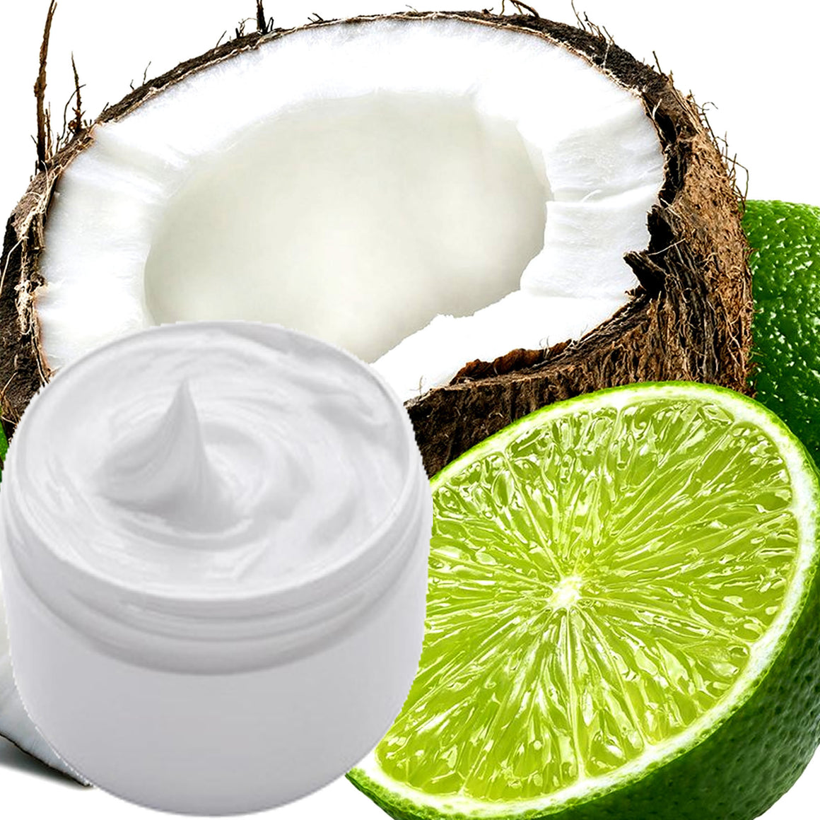 Coconut & Lime Scented Body/Hand Cream Moisturiser