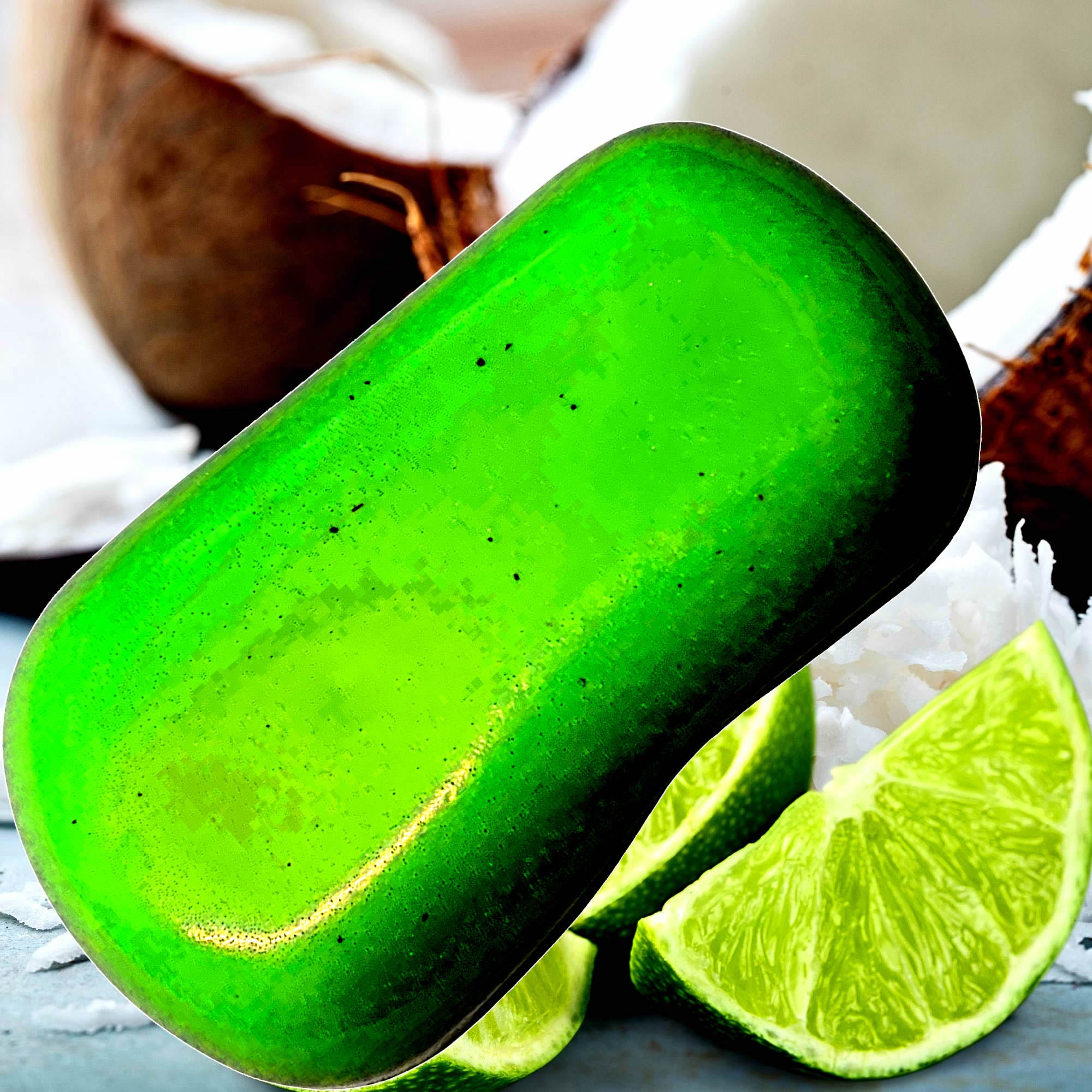 Coconut & Lime Vegan Soap Bars Plant-Based Cruelty-Free Handcrafted