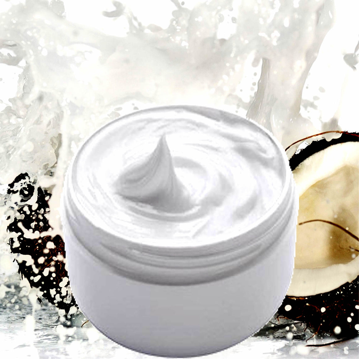 Coconut Cream Hydrating vegan body and hand cream moisturizer. Handmade in Australia, cruelty free, long-lasting fragrance, perfect for all skin types and ideal as a gift for men or women.