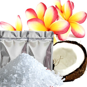 Coconut Frangipani Scented Bath Salts Bath Soak