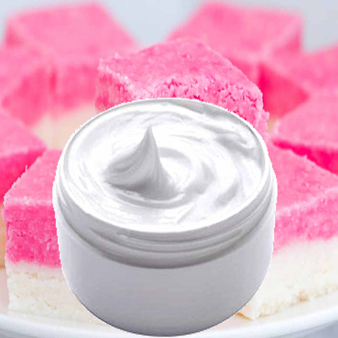 Coconut Ice Hydrating vegan body and hand cream moisturizer. Handmade in Australia, cruelty free, long-lasting fragrance, perfect for all skin types and ideal as a gift for men or women.