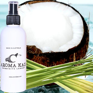 Coconut Lemongrass Body Spray Perfume Mist