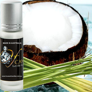 Coconut Lemongrass Perfume Roll On Fragrance Oil