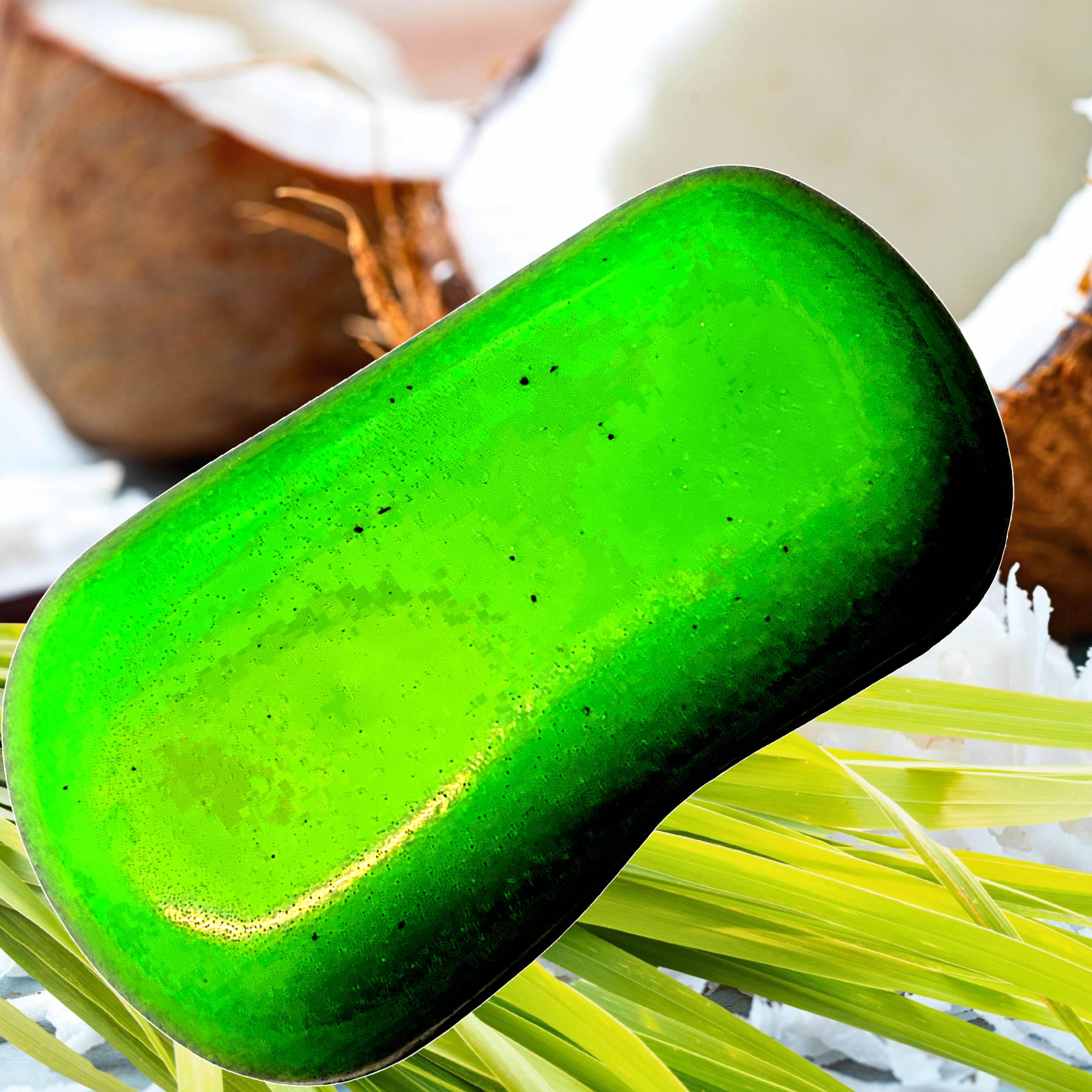 Coconut Lemongrass Vegan Soap Bars Plant-Based Cruelty-Free Handcrafted