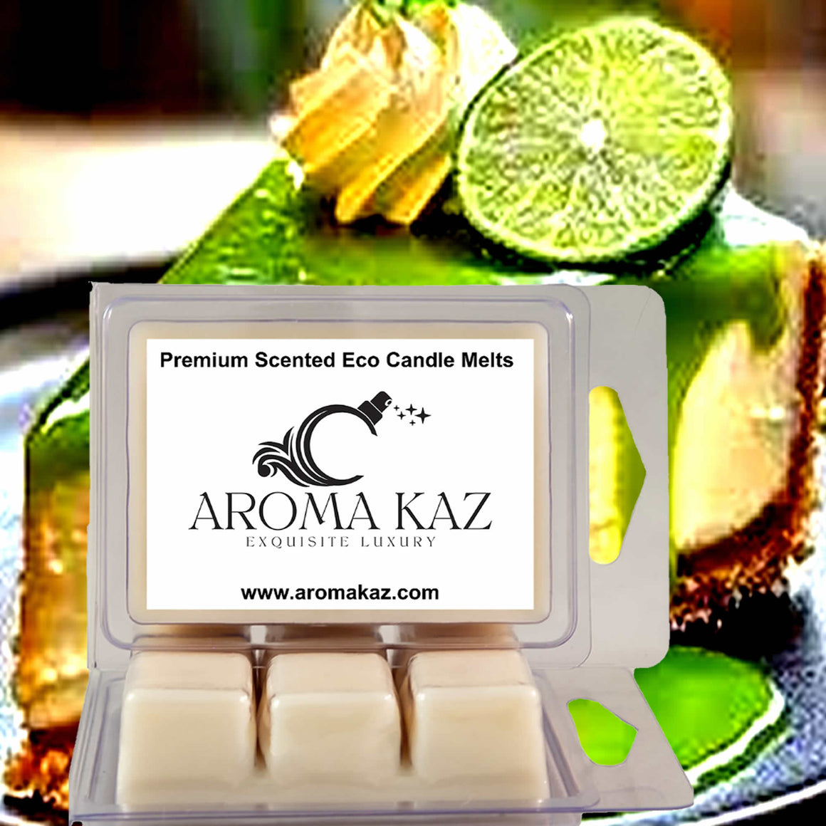 Coconut Lime Cheesecake Soy Wax Melts – Hand-Poured, Plant-Based & Vegan