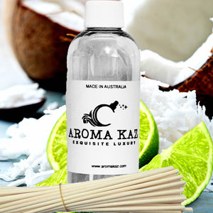 Coconut & Lime Diffuser Fragrance Oil & Reeds