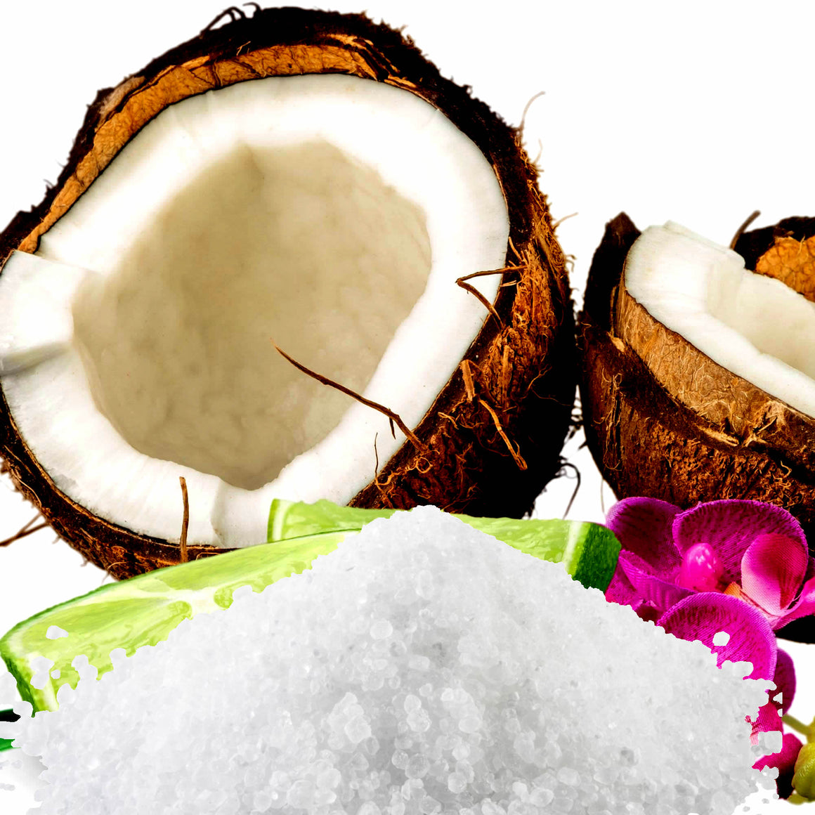 Coconut Lime Verbena Bath Salts/Bath Soak/Bath Crystals