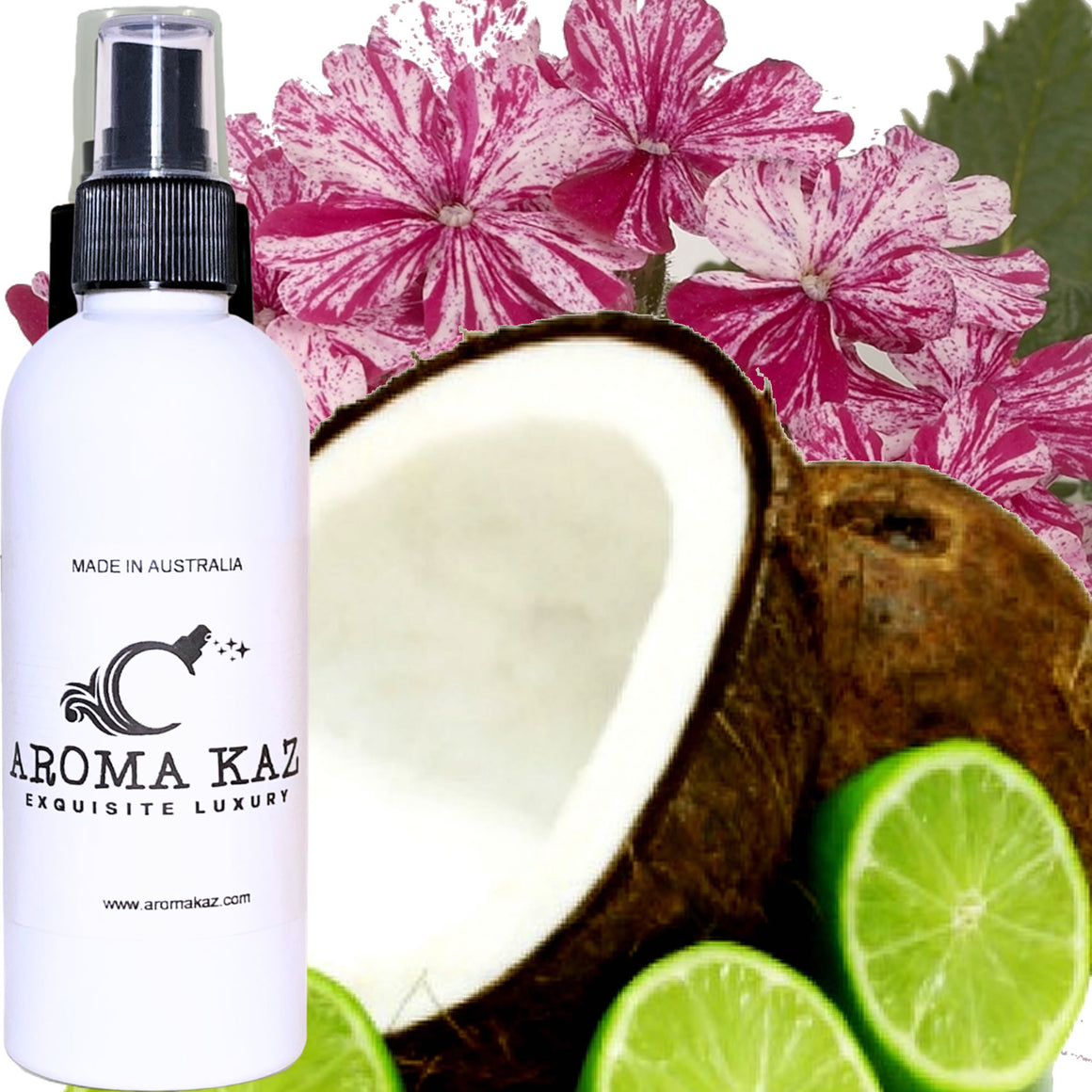 Coconut Lime Verbena Body Spray Perfume Mist