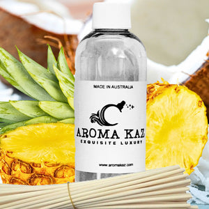 Coconut Pineapple Diffuser Fragrance Oil & Reeds