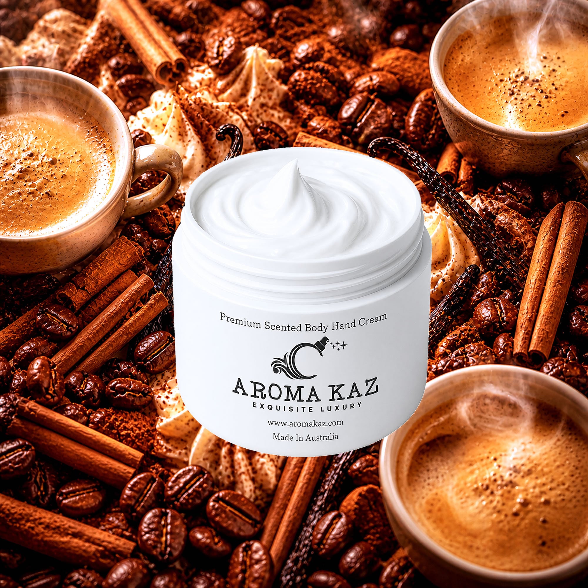 Coffee Cinnamon Vanilla Body & Hand Cream