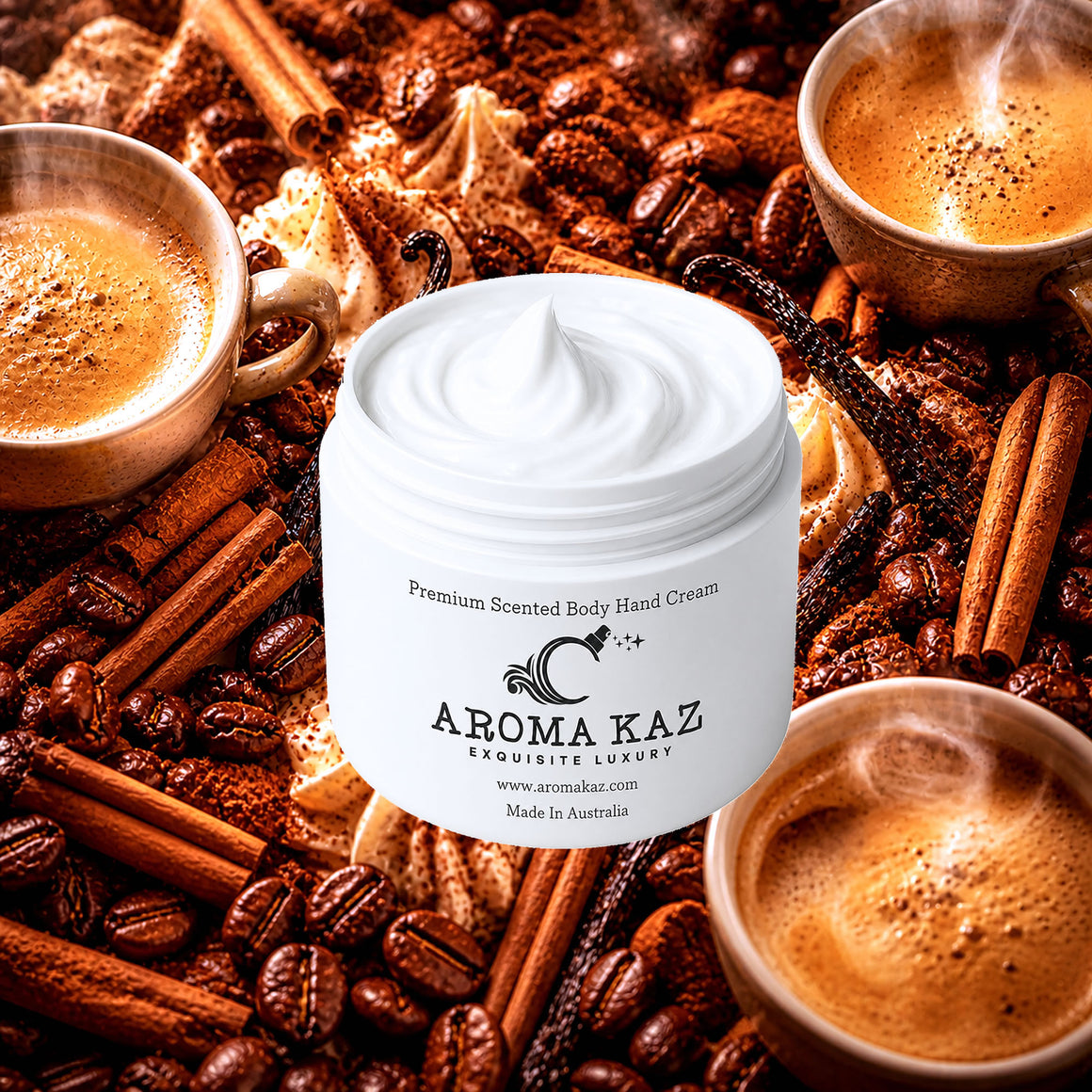 Coffee Cinnamon Vanilla Body & Hand Cream