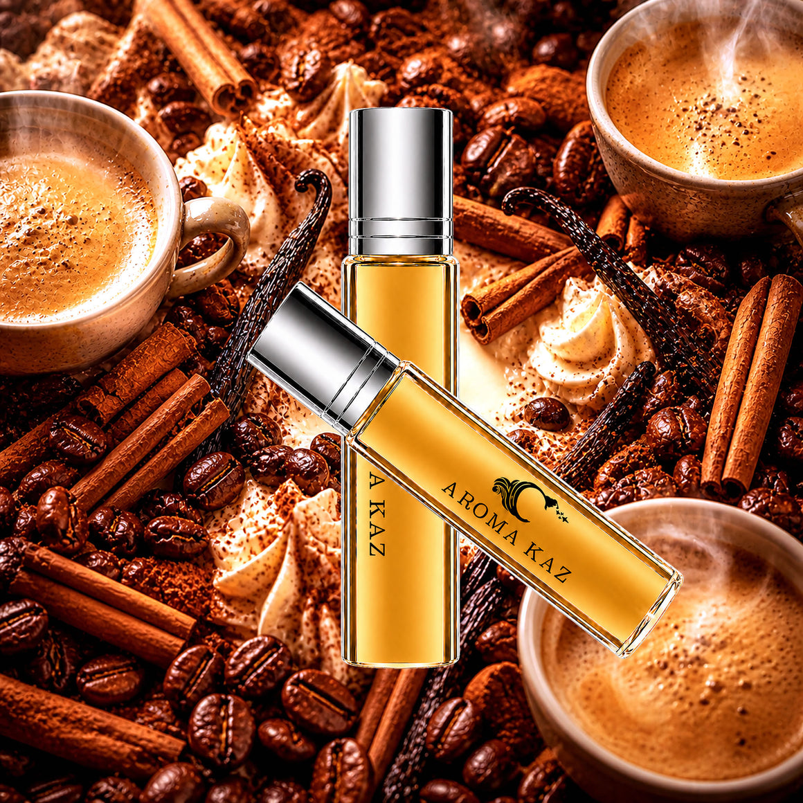 Coffee Cinnamon Vanilla Fragrance Oil Roll-On