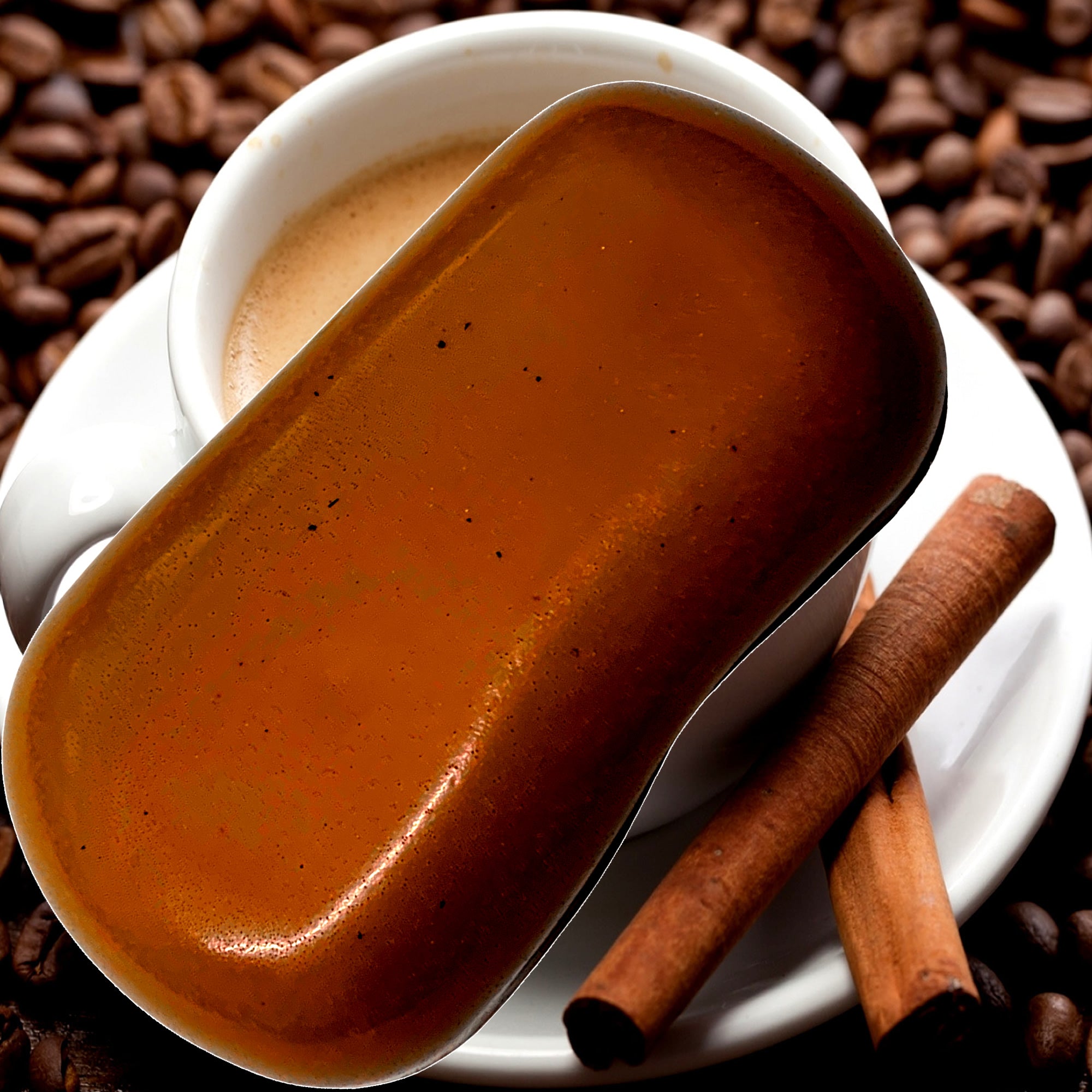 Coffee Cinnamon Vanilla Vegan Soap Bars Plant-Based Cruelty-Free Handcrafted