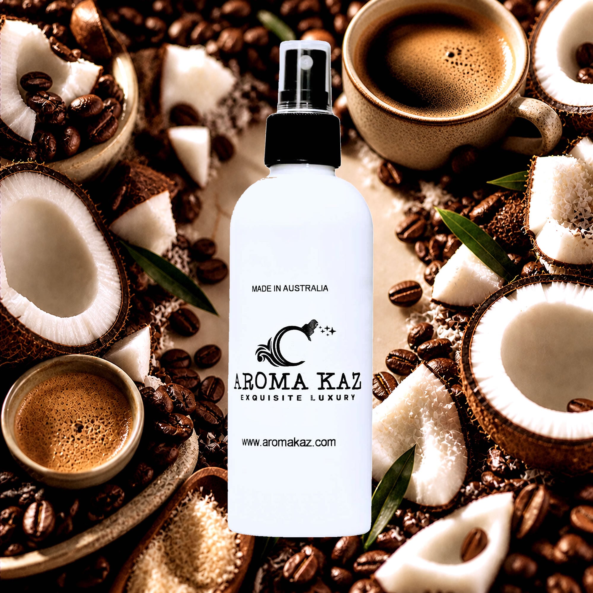 Coffee & Coconut Fragrance Body Spray