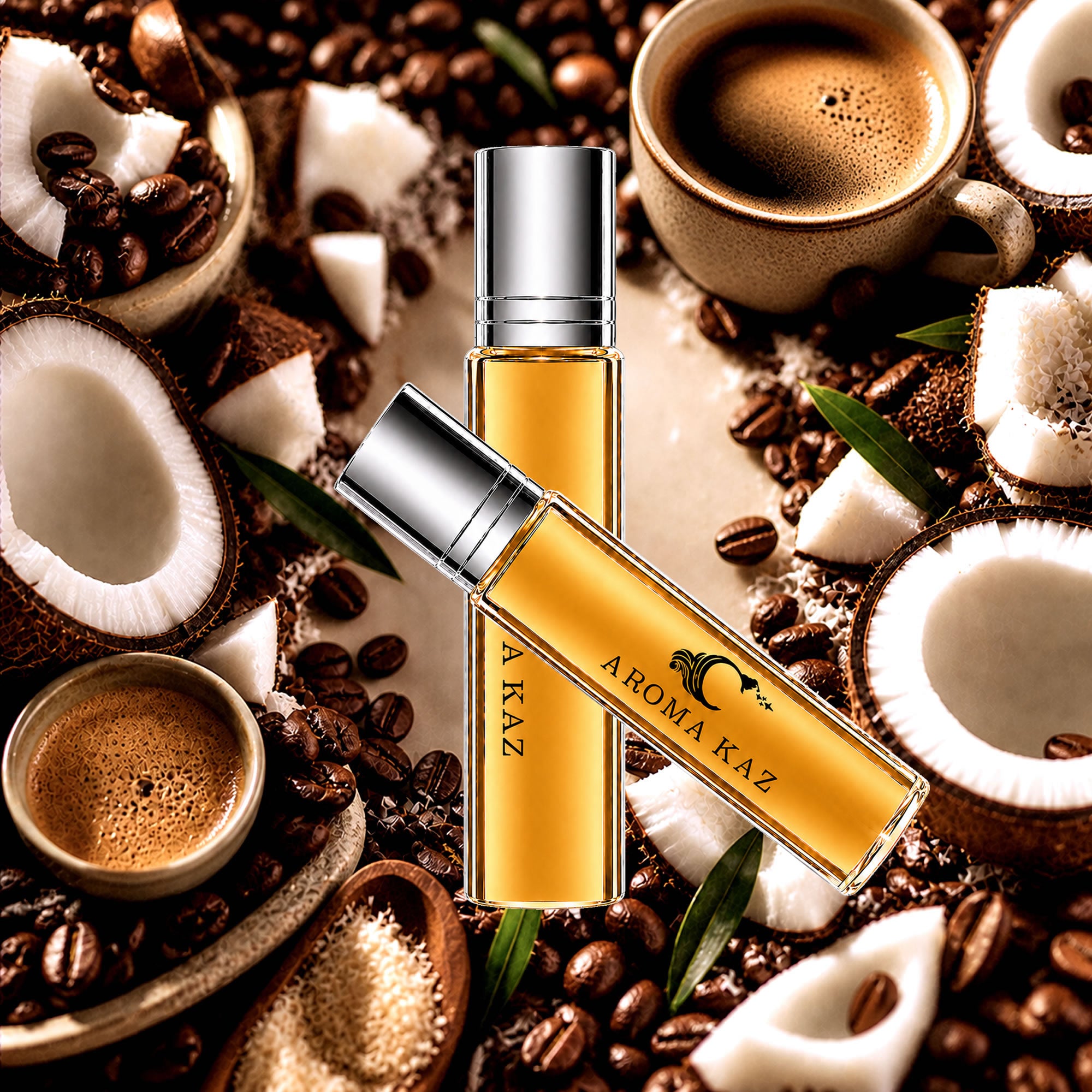 Coffee & Coconut Fragrance Oil Roll-On