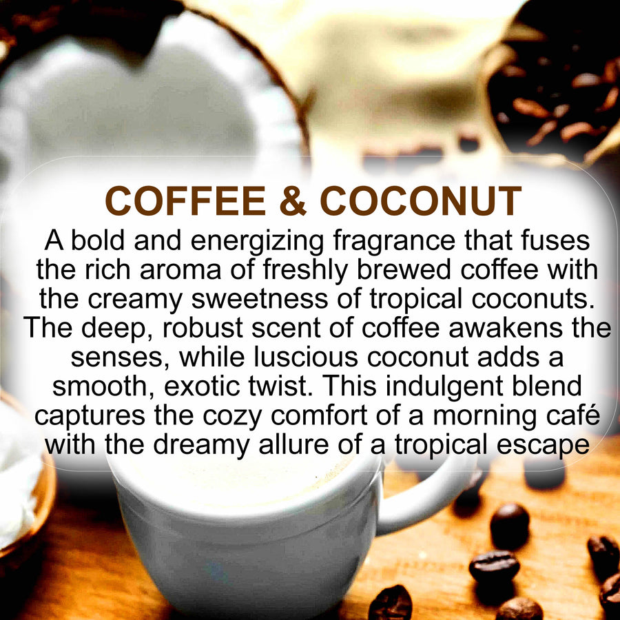 Coffee & Coconut Air Freshener Aroma Beads - Room, Car, Pantry, Pet Areas, Linen
