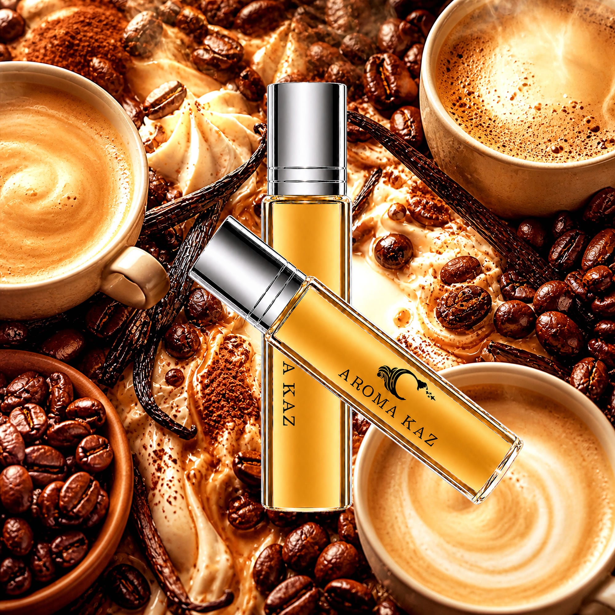 Coffee & Vanilla Fragrance Oil Roll-On