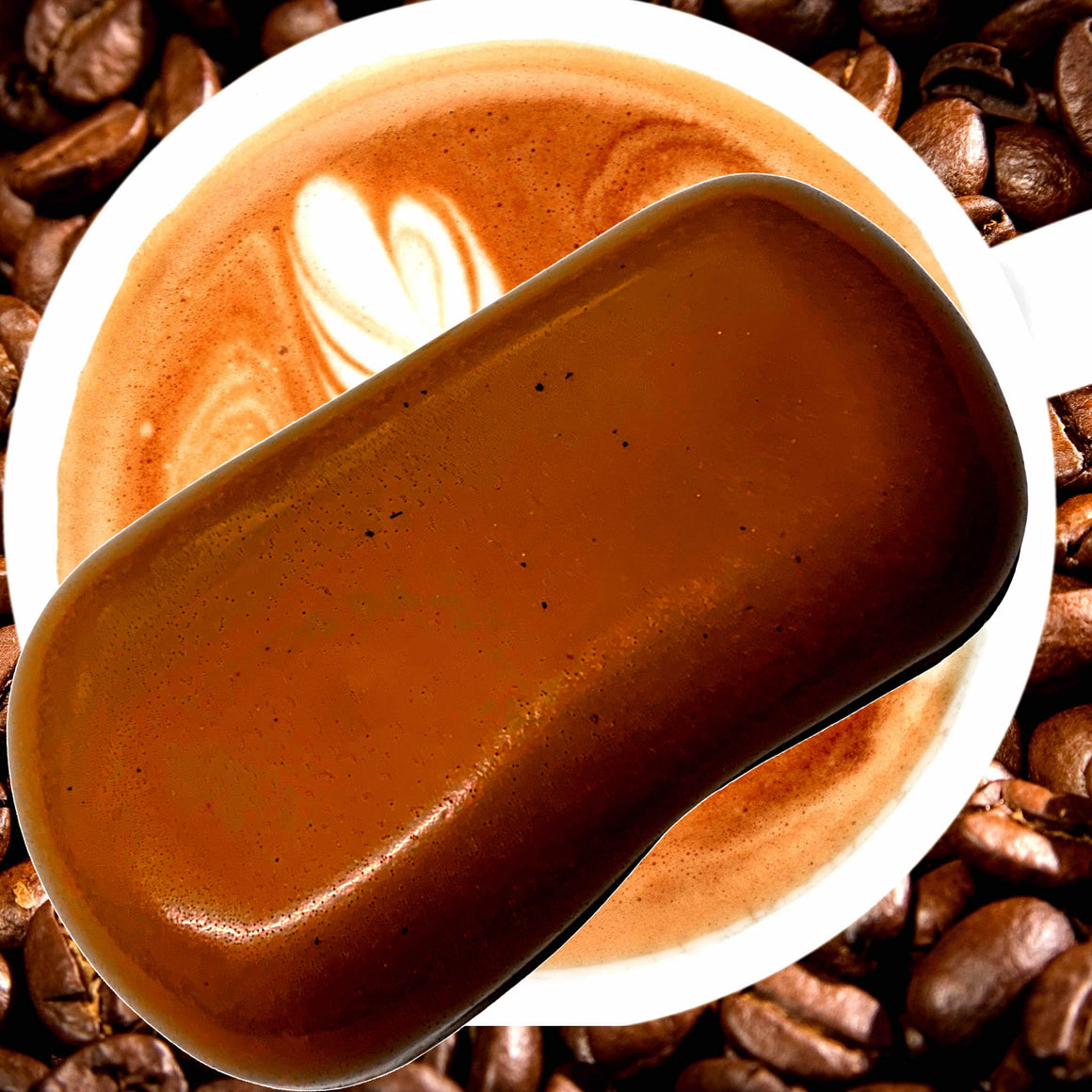 Coffee & Vanilla Vegan Soap Bars Plant-Based Cruelty-Free Handcrafted