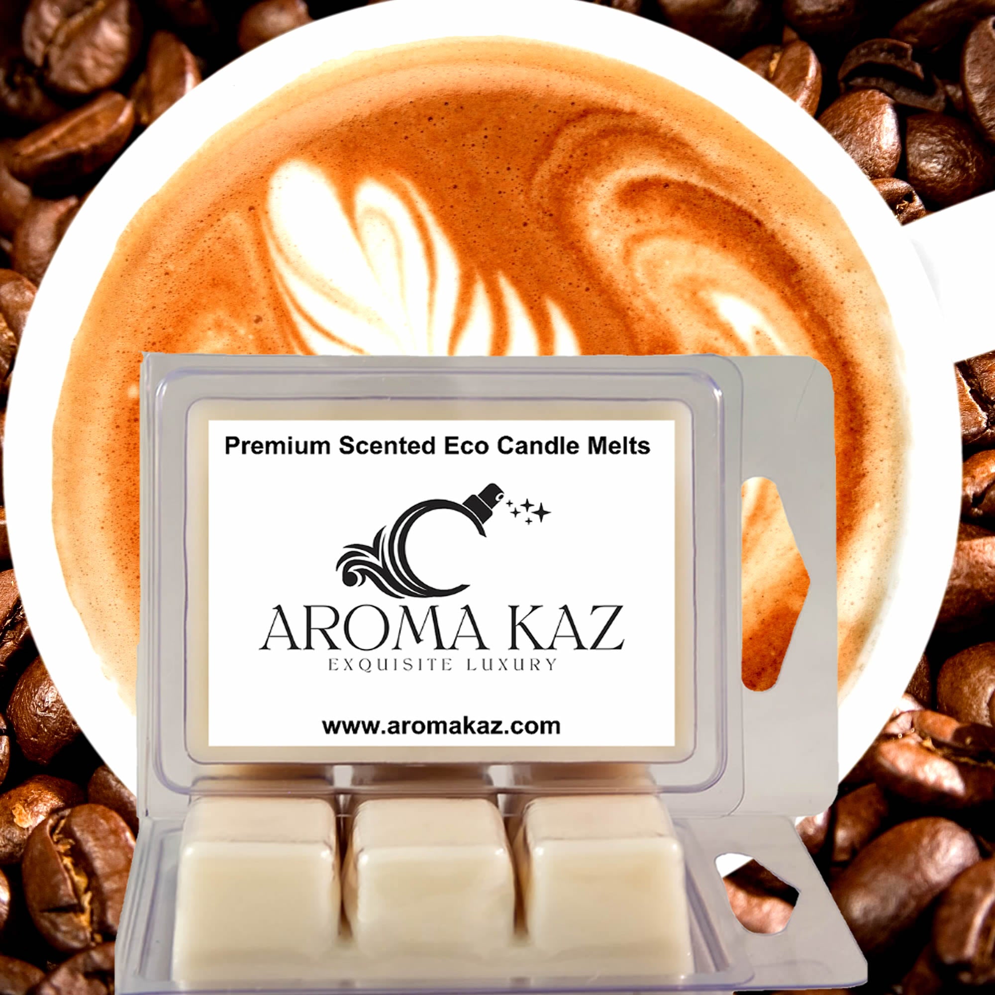 Coffee & Vanilla Soy Wax Melts – Hand-Poured, Plant-Based & Vegan