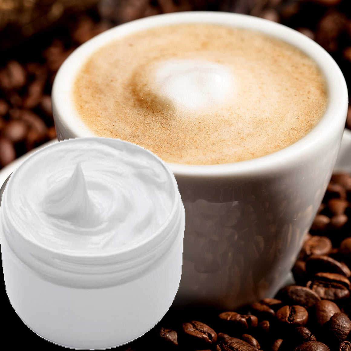 Coffee & Vanilla Scented Body/Hand Cream Moisturiser