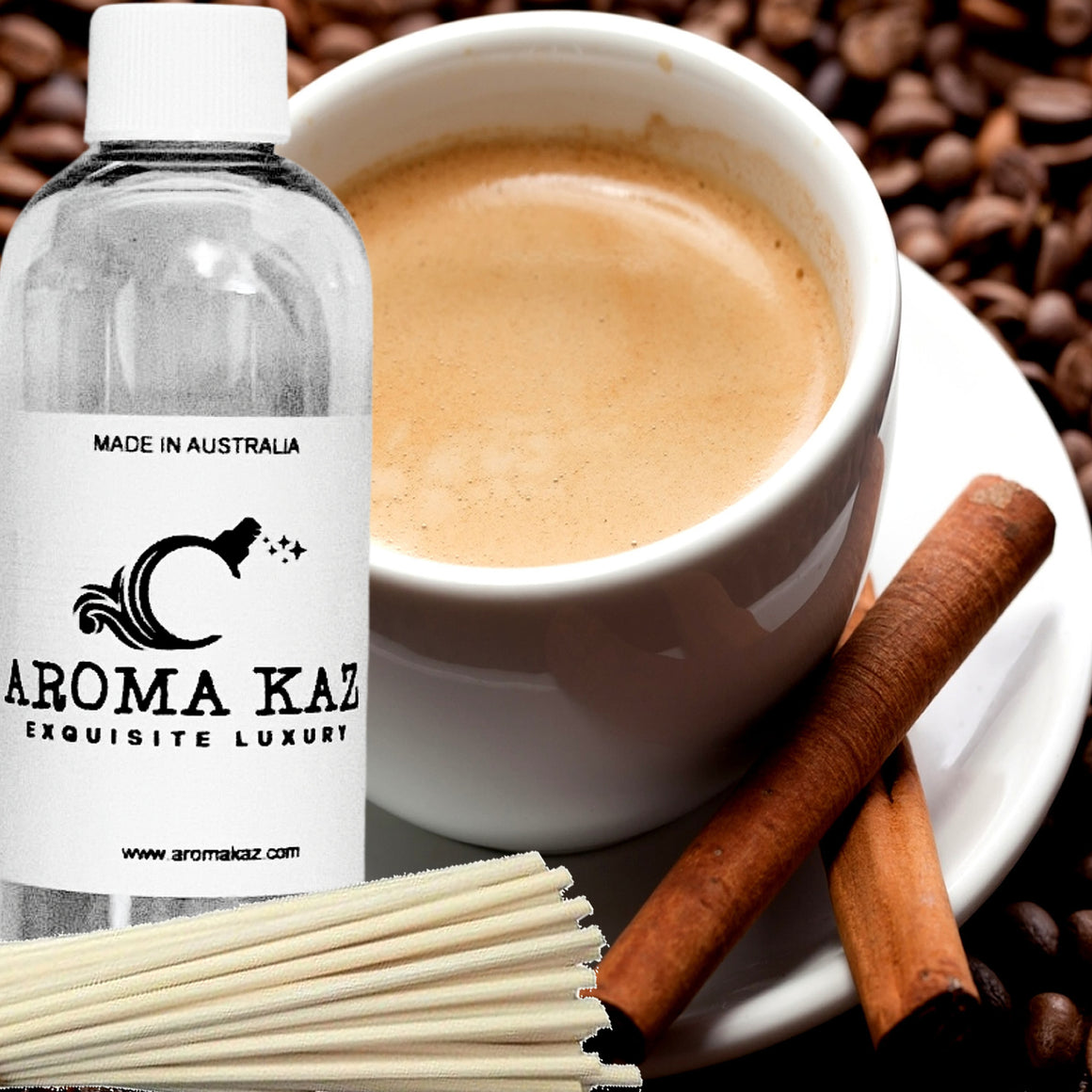 Coffee Cinnamon & Vanilla Diffuser Fragrance Oil Refill