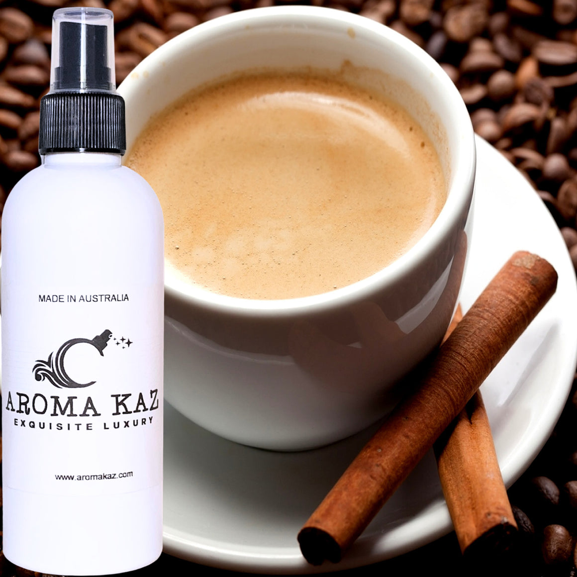 Coffee Cinnamon Vanilla Body Spray Perfume Mist