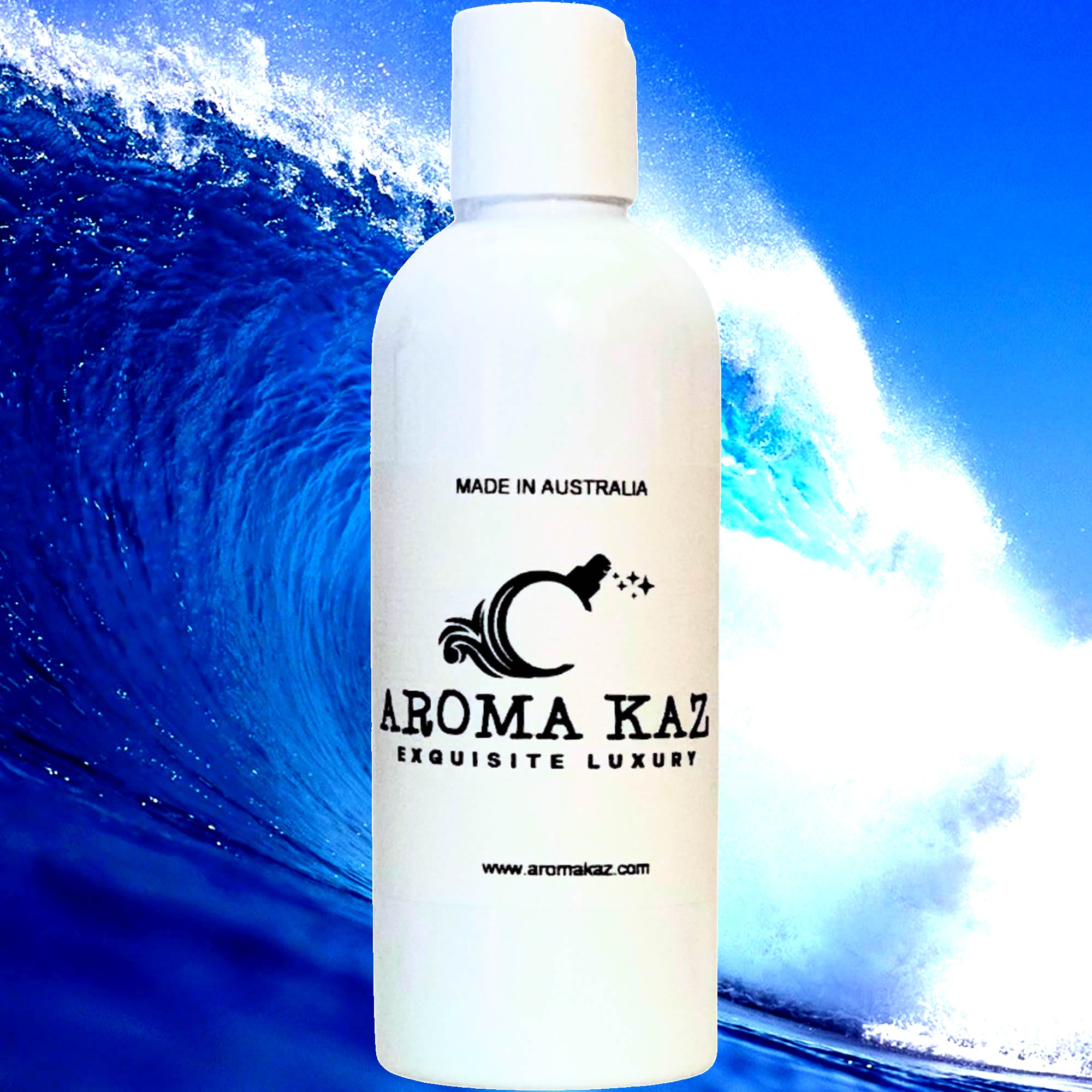 Cold Water Passion For Men Body Massage Oil – vegan, cruelty-free, plant-based hydrating oil with a fresh, cool aquatic masculine aroma, handmade in Australia.