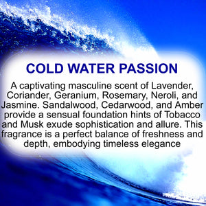 Cold Water Passion Body Spray Mist - Vegan, Cruelty-Free, Alcohol-Free