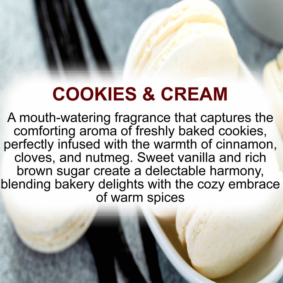 Cookies & Cream Soy Wax Melts – Hand-Poured, Plant-Based & Vegan