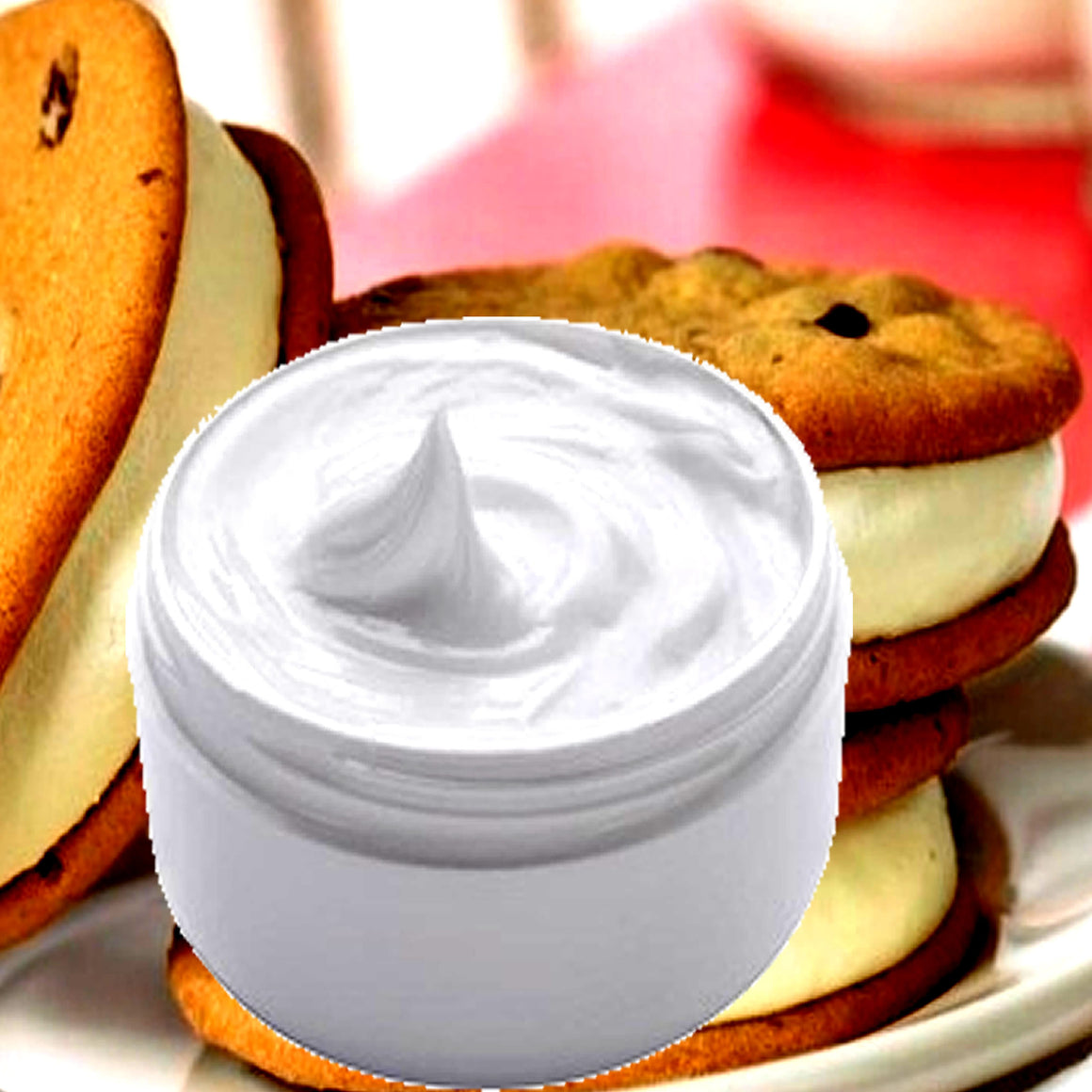 Cookies & Cream Hydrating vegan body and hand cream moisturizer. Handmade in Australia, cruelty free, long-lasting fragrance, perfect for all skin types and ideal as a gift for men or women.