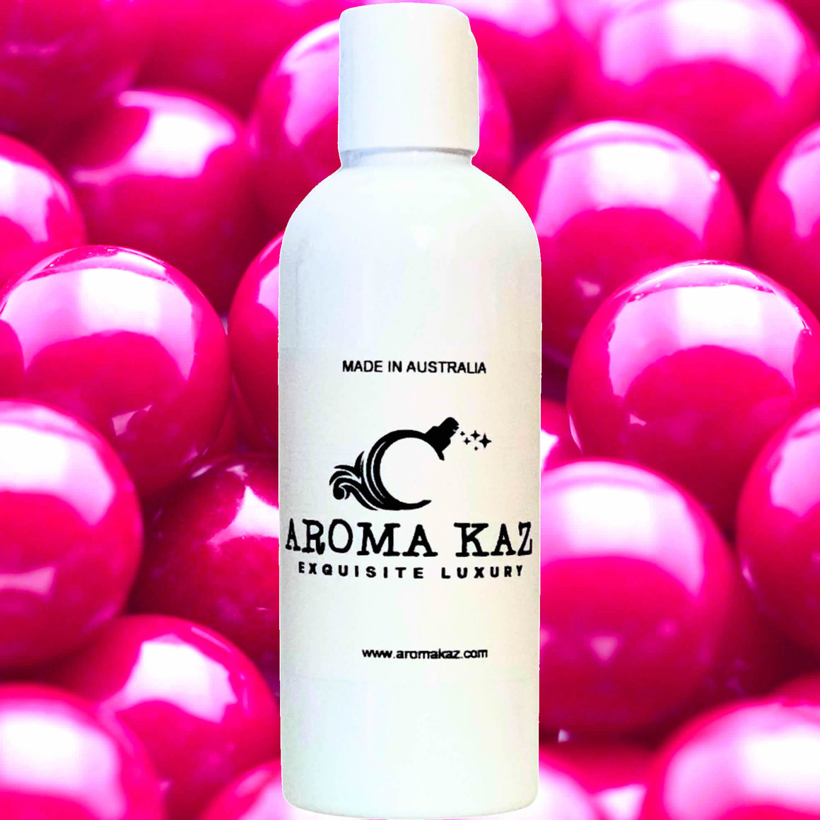 Cotton Candy Bubblegum Body Massage Oil – vegan, cruelty-free, plant-based hydrating oil with a sweet bubblegum and cotton candy aroma, handmade in Australia.