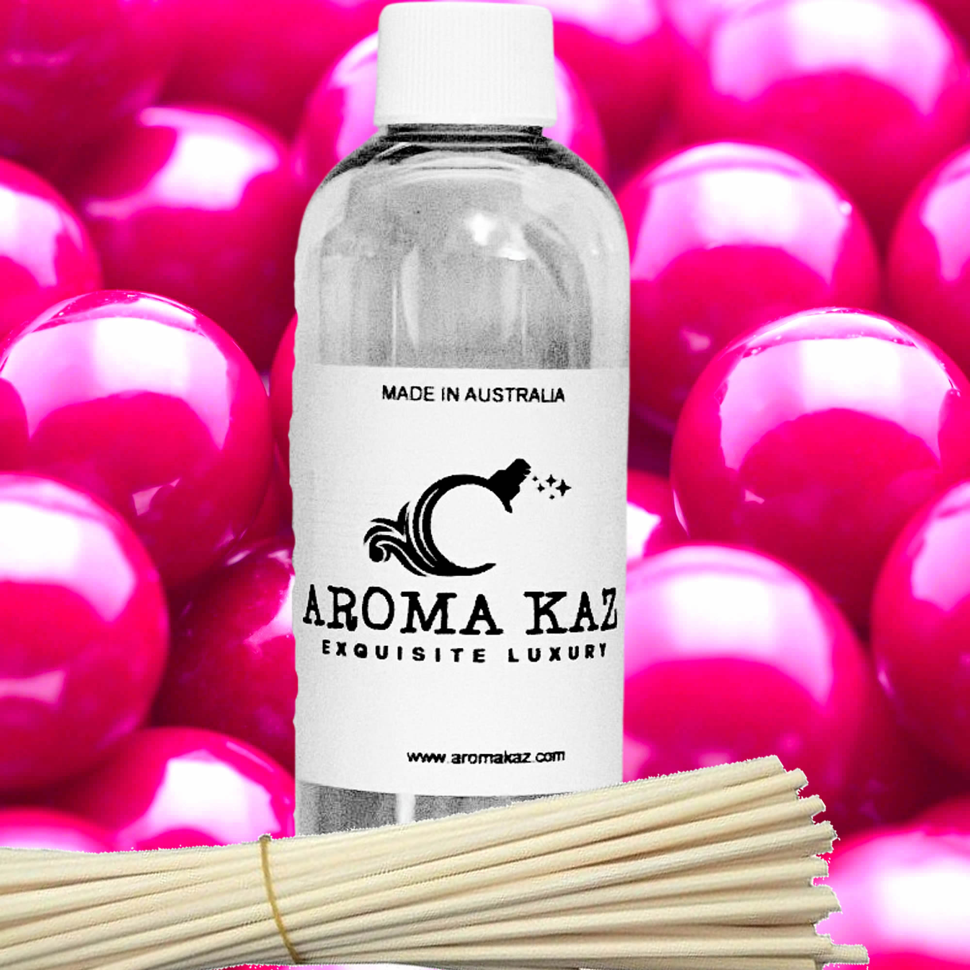 Cotton Candy Bubblegum Diffuser Fragrance Oil with Reeds – Vegan Cruelty-Free Home Aroma