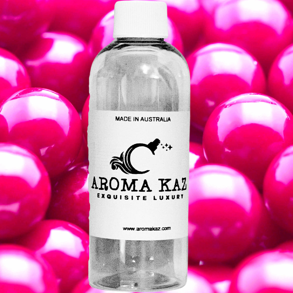 Cotton Candy Bubblegum fragrance oil for candle making, soap making and perfume blending – vegan, cruelty-free featuring a sweet bubblegum and cotton candy aroma, handmade in Australia.