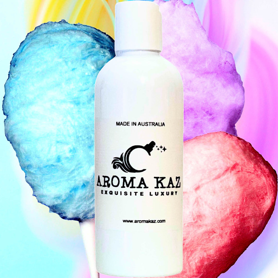 Cotton Candy Body Wash/Shower Gel/Bubble Bath Plant Based Vegan Cruelty Free